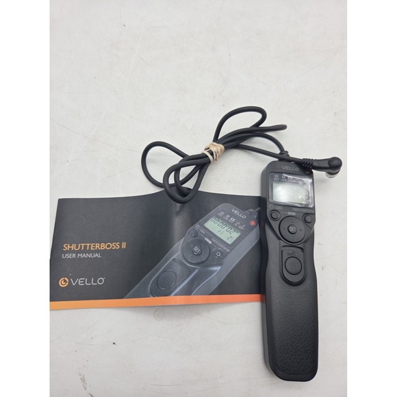 VELLO Other - Vello ShutterBoss II RC-N1 II Timer Remote Switch with Nikon 10-Pin Connection